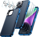 iPhone 14 Case, Heavy Duty Full Body Shockproof Slim Phone Case Cover 6.1''