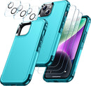 iPhone 14 Case, Heavy Duty Full Body Shockproof Slim Phone Case Cover 6.1''
