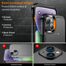 iPhone 14 Case, Heavy Duty Full Body Shockproof Slim Phone Case Cover 6.1''