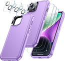 iPhone 14 Case, Heavy Duty Full Body Shockproof Slim Phone Case Cover 6.1''