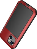 iPhone 14 Case, Marrkey 360 Full Body Protective Cover 14 6.1 Inch - Red