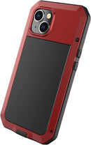 iPhone 14 Case, Marrkey 360 Full Body Protective Cover 14 6.1 Inch - Red