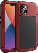 iPhone 14 Case, Marrkey 360 Full Body Protective Cover 14 6.1 Inch - Red