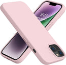 iPhone 14 Case, Premium Silicone Shockproof Slim Phone Case Hot Pink