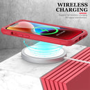 iPhone 14 Case Screen Protector, Pass Protective Phone Case 14 6.1" Red