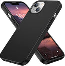 iPhone 14 Max Case Natural Texture with Speckled Soft Protection Case, Black