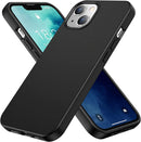 iPhone 14 Max Case Natural Texture with Speckled Soft Protection Case, Black