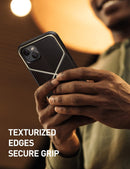 iPhone 14 Plus Case 6.7'', Full - Body Kickstand & Belt - Clip Heavy Duty Rugged Case Black