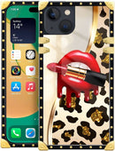 iPhone 14 Plus Case, Leopard Crown iPhone 14 Plus Case Cover 6.7 - inch