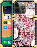 iPhone 14 Plus Case, Leopard Crown iPhone 14 Plus Case Cover 6.7 - inch