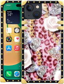 iPhone 14 Plus Case, Leopard Crown iPhone 14 Plus Case Cover 6.7 - inch