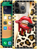 iPhone 14 Plus Case, Leopard Crown iPhone 14 Plus Case Cover 6.7 - inch