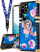 iPhone 14 Plus Case, Luxury Cases Stylish Bee Cute Cover 6.7 Inch