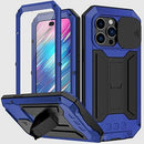 iPhone 14 Plus Case Screen Camera Protector Kickstand