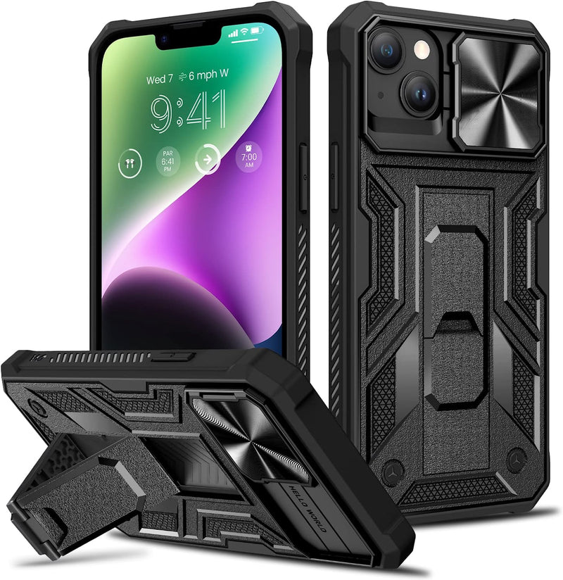 iPhone 14 Plus Case Slide Camera Cover, Phone Case 6.7", Purple - Gorilla Cases