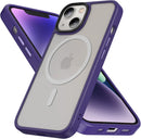 iPhone 14 Plus, Compatible Magsafe, Translucent Matte Ultimate Touch 6.7 inch, Black