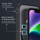 iPhone 14 Plus, Compatible Magsafe, Translucent Matte Ultimate Touch 6.7 inch, Black