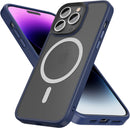 iPhone 14 Plus, Compatible Magsafe, Translucent Matte Ultimate Touch 6.7 inch, Black