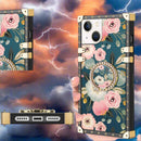 iPhone 14 Plus Square Case with Kickstand Ring Phone Case Cover