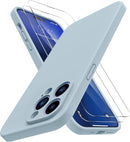 iPhone 14 Pro Case, 2 Pack Screen Protector, Camera Protection Purple