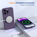 iPhone 14 Pro Case, 2 Pack Screen Protector, Camera Protection Purple