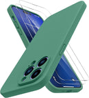 iPhone 14 Pro Case, 2 Pack Screen Protector, Camera Protection Purple