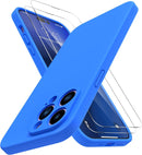 iPhone 14 Pro Case, 2 Pack Screen Protector, Camera Protection Purple