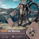 iPhone 14 Pro Case 2 Pack Tempered Glass Screen Protector Compatible Caramel