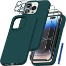 iPhone 14 Pro Case, 2 Pcs Screen Protector Protector Phone Case Yellow