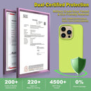 iPhone 14 Pro Case, 2 Pcs Screen Protector Protector Phone Case Yellow