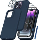 iPhone 14 Pro Case, 2 Pcs Screen Protector Protector Phone Case Yellow