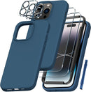 iPhone 14 Pro Case, 2 Pcs Screen Protector Protector Phone Case Yellow