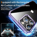 iPhone 14 Pro Case 6.1”, 2X Screen Protector Case Designed Purple
