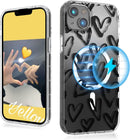 iPhone 14 Pro Case 6.1", Compatible MagSafe, Mood Series Non - Yellowing Protective Cover