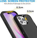 iPhone 14 Pro Case (6.1") Glass Protector Military Grade Tough Durable Cover