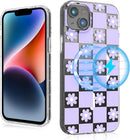 iPhone 14 Pro Case 6.1 inch, Compatible MagSafe Stylish Dazzle Mood Series