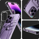 iPhone 14 Pro Card Holder Slot Wallet Cover Protective Clear Case