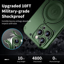 iPhone 14 pro Case Compatible MagSafe Wireless Charger Camera Case, 6.7 inch - Green