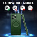 iPhone 14 pro Case Compatible MagSafe Wireless Charger Camera Case, 6.7 inch - Green