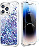 iPhone 14 Pro Max Glitter Bling Sparkle Liquid Case