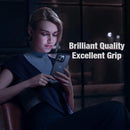 iPhone 14 Pro Case, Military Drop Protection Snug Touch Translucent Matte Hard PC Slim Protective Case Black