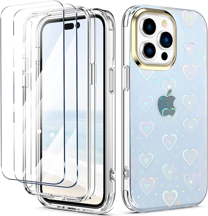 iPhone 14 Pro Case Slim Shockproof Body Protective Case Dazzling Glitters - Gorilla Cases