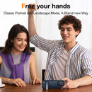 iPhone 14 Pro Case Stand Ways Metal Kickstand] Translucent Matte Case Black