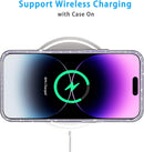 iPhone 14 Pro Case, Women Girls Cute Slim Bling Sparkly Phone Case