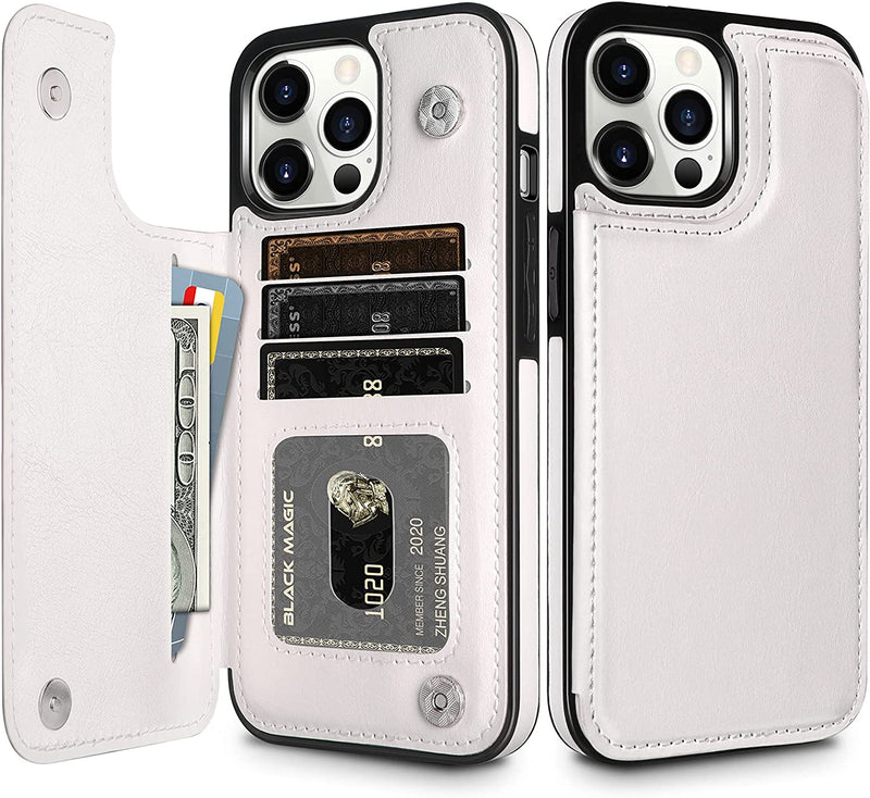 iPhone 14 Pro MAX 6.7-inch Case 5G Slim Protective Closure Cover White - Gorilla Cases