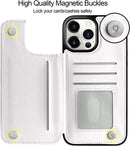 iPhone 14 Pro MAX 6.7 - inch Case 5G Slim Protective Closure Cover White