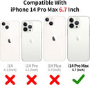 iPhone 14 Pro MAX 6.7 - inch Case 5G Slim Protective Closure Cover White