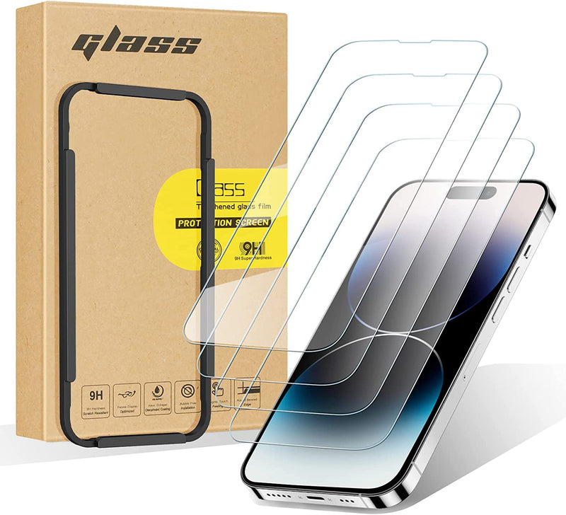 iphone 14 Pro Max 6.7 inch,HD Clear Tempered Glass,[9H High Hardness 6.7 inch - Gorilla Cases