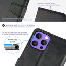 iPhone 14 Pro Max 6.7" with 2 Pack Tempered Glass Screen Protector Black