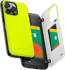 iPhone 14 Pro Max Case, Card Holder Wallet Easy Magnet Auto Closing Protective Phone Back Cover - Black